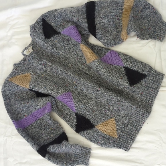 VTG boat neck sweater. Size S-M - Picture 1 of 4